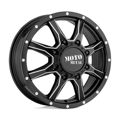 Moto Metal MO995 DRW 20X8.25 8X6.5 +127 SB-MILL DF Wheels