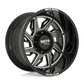 Moto Metal MO997 20X10 5X5.0 G-BLK MILL -18MM RIGHT Wheels