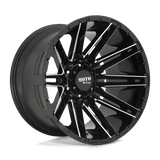 Moto Metal MO998 20X12 8X170 G-BLK MILL -44MM Wheels