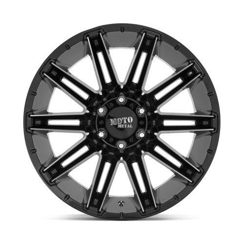 Moto Metal MO998 20X9 6X120 G-BLK MILL 00MM Wheels