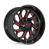 Moto Metal MO999 20X10 8X6.5 G-BLK MILL RTCC -18MM Wheels