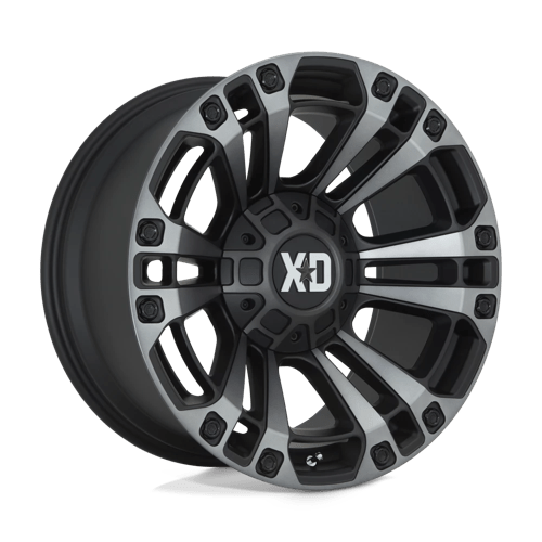 XD XD851 20X9 5X5.0/5.5 S-BLK GTCC 18MM Wheels