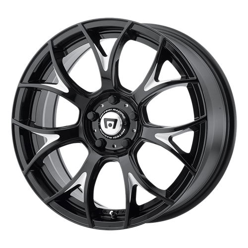 Motegi MR126 20X8.5 5X112 G-BLK MILL 38MM Wheels
