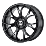 Motegi MR126 20X8.5 5X112 G-BLK MILL 38MM Wheels