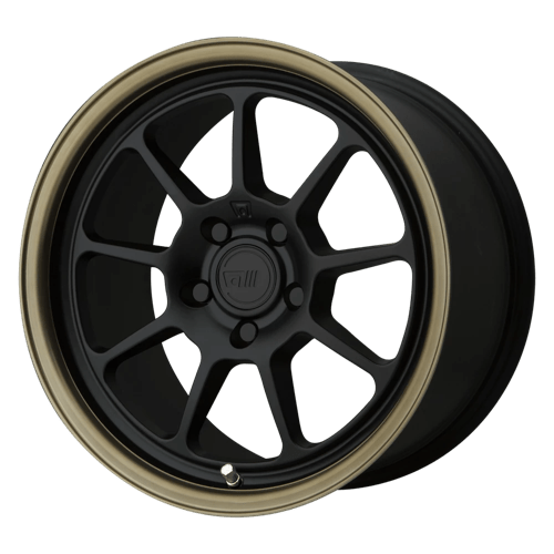 Motegi MR135 17X9.5 5X120 M-BLK BRZ-LP 45MM Wheels