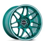 Motegi TSUBAKI 18X10.5 5X112 66 +35 HOK-GRN MCH Wheels