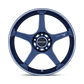 Motegi BATTLE V 18X9.5 5X120 74 +0 OB-BLU MCH Wheels