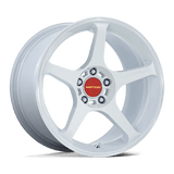 Motegi BATTLE V 18X9.5 5X120 74 +0 MA-WHT MCH Wheels