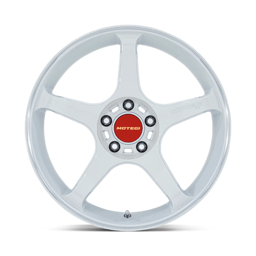 Motegi BATTLE V 18X9.5 5X120 74 +0 MA-WHT MCH Wheels