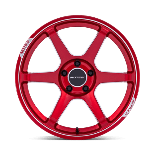 Motegi BATTLE VI 18X8.5 5X100 56 +30 CHY-RD-MCH Wheels