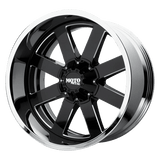 Moto Metal MO200 22X12 6X5.5 G-BLK MILL CHR LP -44MM Wheels