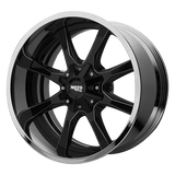 Moto Metal MO201 20X12 8X6.5 BLK MILL CHR LP -44MM Wheels
