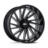Moto Metal COMBAT 22X10 8X180 124 -18 G-BLK MILL Wheels