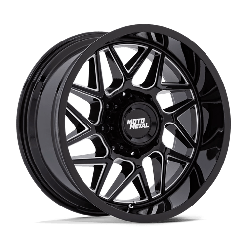 Moto Metal TURBINE 20X9 8X180 124 +1 G-BLK MILL Wheels
