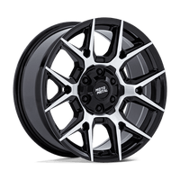 Moto Metal MO813 17X8.5 6X135/5.5 G-BLK-MCH 12MM Wheels