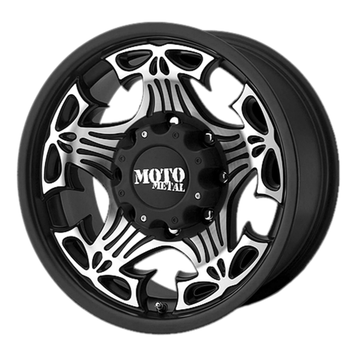 Moto Metal MO909 17X9 8X6.5 G-BLK MACH -12MM Wheels