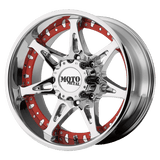 Moto Metal MO961 20X10 6X5.5 CHROME -24MM Wheels