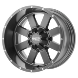 Moto Metal MO962 20X12 5X5.0/5.5 S-GRY MILL -44MM Wheels