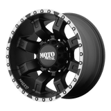Moto Metal MO968 20X12 8X180 S-BLK MACH -44MM Wheels