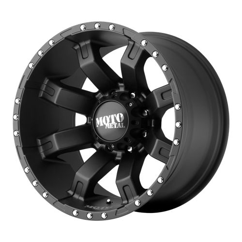 Moto Metal MO968 20X10 8X6.5 S-BLK -24MM Wheels