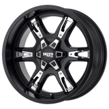 Moto Metal MO969 20X9 6X5.5 S-BLK W/ ACC 0MM Wheels