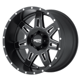 Moto Metal MO975 20X10 8X6.5 SEMI G-BLK MILLED -24M Wheels