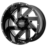 Moto Metal MO988 20X9 6X135/5.5 G-BLK MILL 00MM Wheels