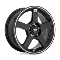 Motegi MR116 17X7 5X100/4.5 G-BLK MACH 48MM Wheels