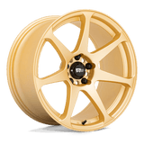Motegi MR154 BATTLE 17X8 5X112 GOLD +43 Wheels
