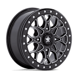 MSA Offroad Wheels PORTAL UTV BL 15X6 4X137 G-BLK MILL +38 Wheels
