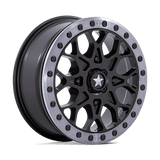 MSA Offroad Wheels PORTAL UTV BL 15X6 4X110 S-BLK GRY +38 Wheels
