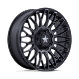 MSA Offroad Wheels CLUBBER UTV 15X7 4X137/156 +10 M-BLK DDT Wheels