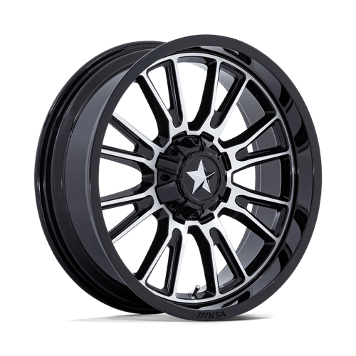MSA Offroad Wheels THUNDERLIPS UTV 22X7 4X137/156 G-BLK MCH Wheels