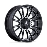 MSA Offroad Wheels THUNDERLIPS UTV 22X7 4X137/156 G-BLK MCH Wheels