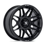MSA Offroad Wheels RADAR UTV 14X7 4X137 96 +10 G-BLK Wheels