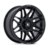 MSA Offroad Wheels RADAR UTV 14X7 5X4.5 72 +10 G-BLK Wheels
