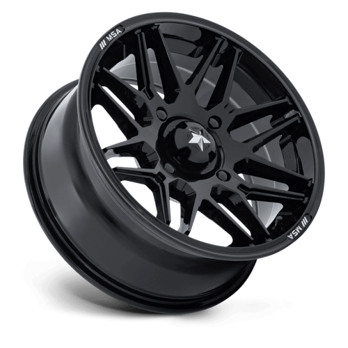 MSA Offroad Wheels RADAR UTV 16X7 4X156 115 +10 G-BLK Wheels