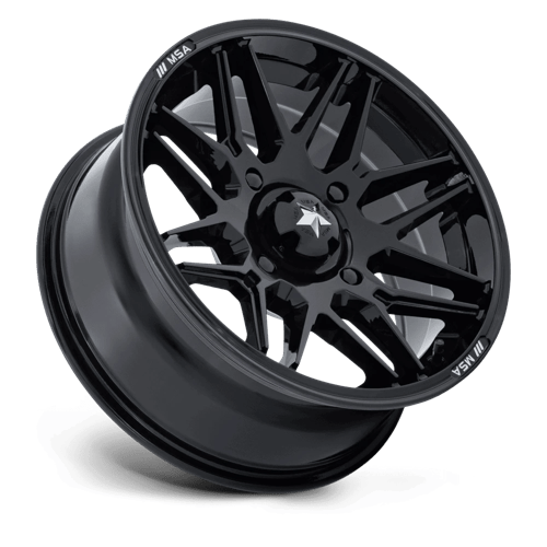 MSA Offroad Wheels RADAR UTV 15X7 4X110 86 +10 G-BLK Wheels