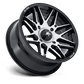 MSA Offroad Wheels RADAR UTV 14X7 4X156 115 +10 G-BLK-MCH Wheels