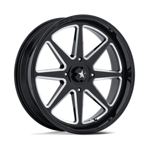 MSA Offroad Wheels SPARK UTV 14X7 4X156 115 +10 G-BLK-MILL Wheels