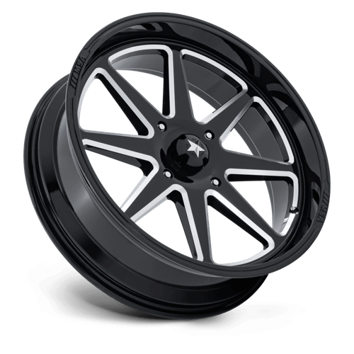MSA Offroad Wheels SPARK UTV 14X7 4X137 96 -47 G-BLK-MILL Wheels