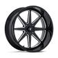 MSA Offroad Wheels SPARK UTV 24X10 5X4.5 72 -25 G-BLK-MILL Wheels