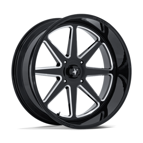 MSA Offroad Wheels SPARK UTV 24X10 5X4.5 72 -25 G-BLK-MILL Wheels