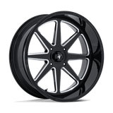 MSA Offroad Wheels SPARK UTV 24X10 5X4.5 72 -25 G-BLK-MILL Wheels