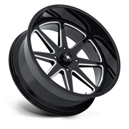 MSA Offroad Wheels SPARK UTV 24X10 6X5.5 100 -25 G-BLK-MILL Wheels