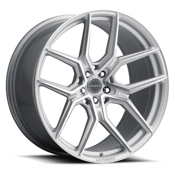 22X9 5X112 +20 DIAMOND SILVER MVF5 29051220 MVF5MS-P1