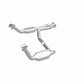 MagnaFlow DF Cat. Conv 02-06 Cadillac Truck. 8 5.3L Dual Conv. Y-Pipe Assy 2wd/Chevy Truck 99-07