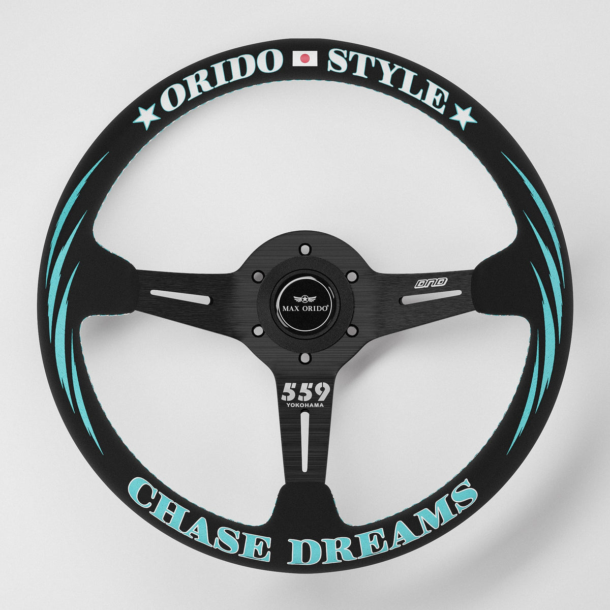 Max Orido Steering Wheel (Blue)
