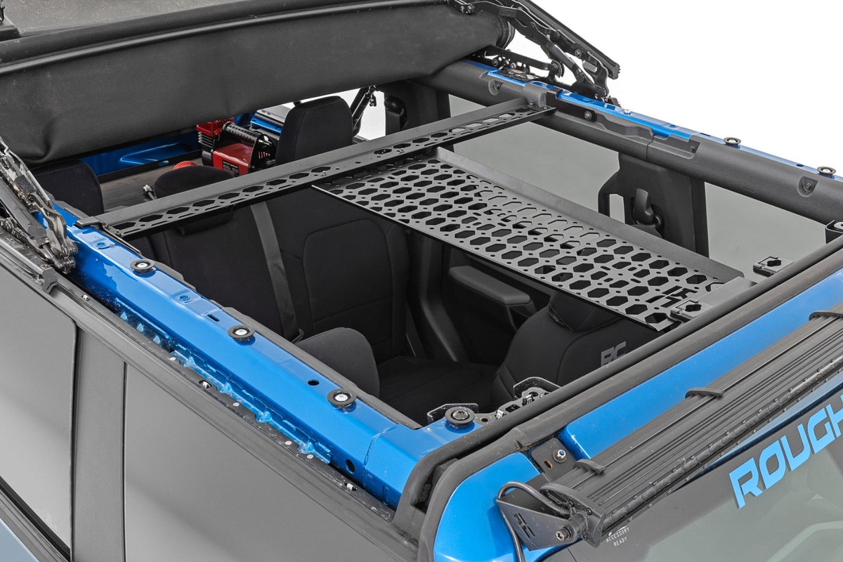 Molle Mounting Panel w/ LED Dome Light | Overhead | Ford Bronco 4WD (21-25)