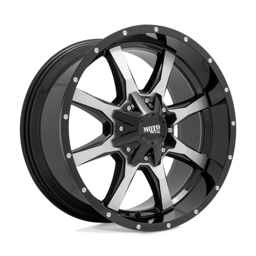 Moto Metal GLOSS BLACK MACHINED FACE MO970 20x9 5x139.7/5x150 Wheels